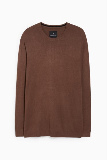 Hommes - Pull - marron