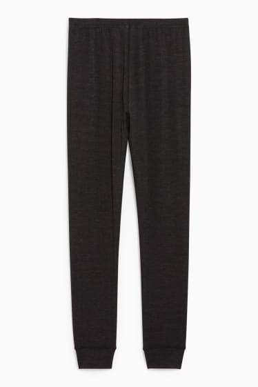 Men - Long pants - THERMOLITE® - black