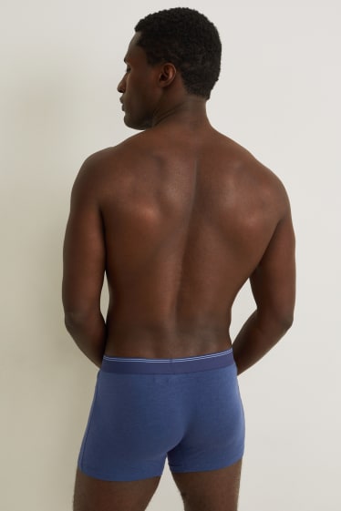 Men - Multipack of 2 - trunks - flex - LYCRA® - dark blue