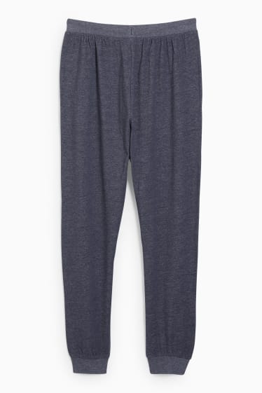 Men - Pyjama bottoms - blue