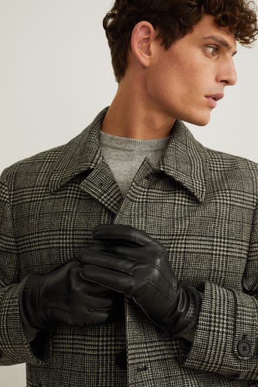 Hommes - Gants en cuir - noir