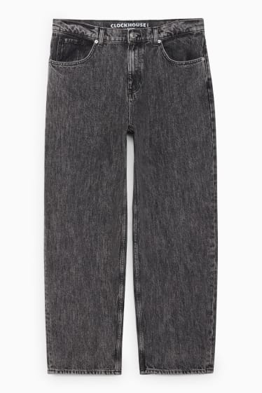 Uomo - CLOCKHOUSE - loose fit jeans - nero