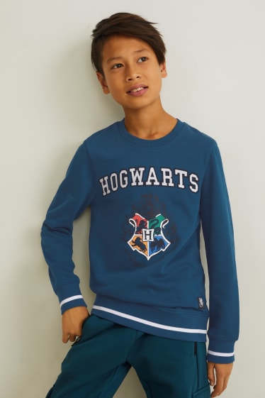 Enfants - Harry Potter - sweat - bleu