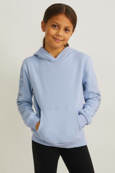 Kinder - Hoodie - hellblau