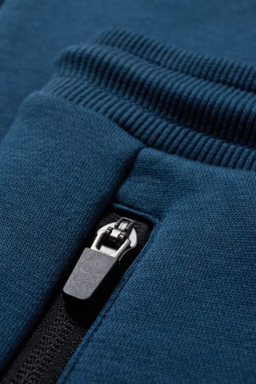 Kinder Buben - Cargo-Jogginghose - blau