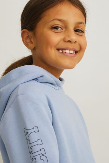 Kinder Mädchen - Hoodie - hellblau
