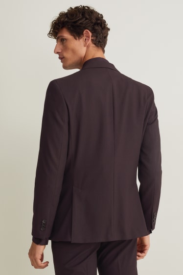 Men - Mix-and-match tailored jacket - regular fit - Flex - LYCRA® - bordeaux