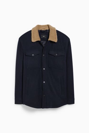 Men - Jacket - dark blue