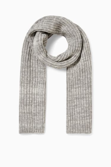 Men - Scarf - gray-melange