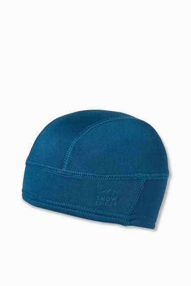 Men - Ski hat - dark turquoise