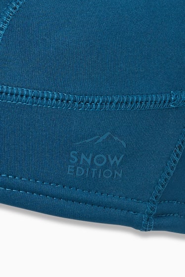 Men - Ski hat - dark turquoise