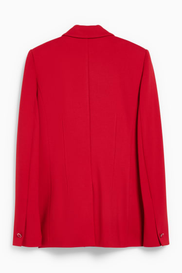 Dona - Blazer - entallada - vermell