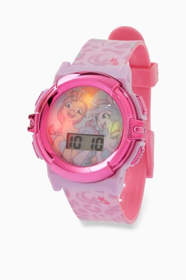 Nena - My Little Pony - rellotge de polsera - rosa