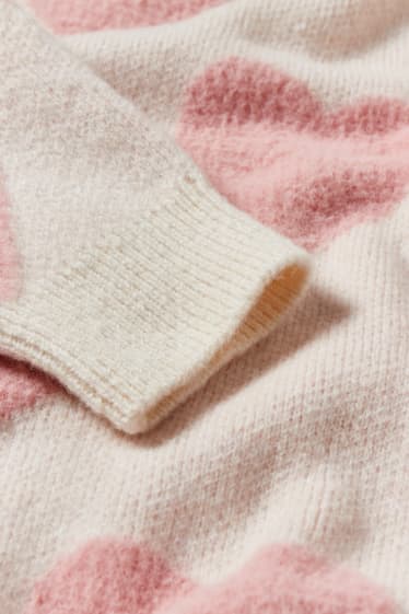 Femmes - CLOCKHOUSE - pull - à motif - rose