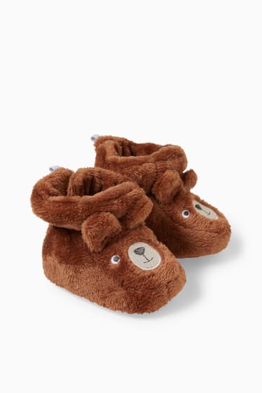 Baby Buben - Baby-Krabbelschuhe - havanna