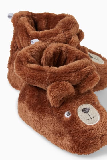 Baby Buben - Baby-Krabbelschuhe - havanna
