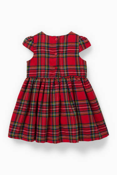 Babies - Baby dress - check - red