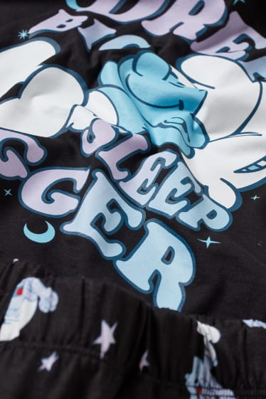 Mujer - Pijama - Los Pitufos - negro