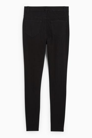 Dames - Broek - high waist - skinny fit - 4 Way Stretch - zwart