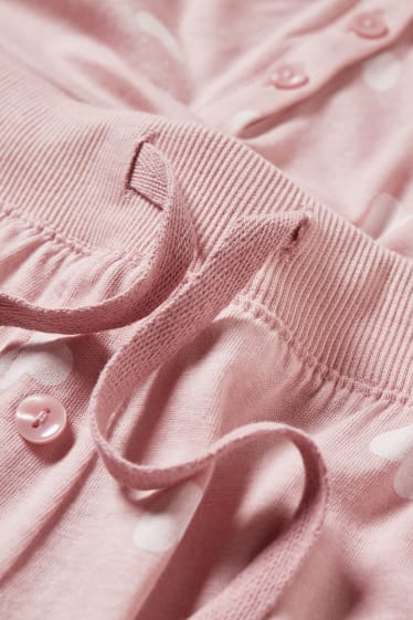 Women - Pyjamas - patterned - rose