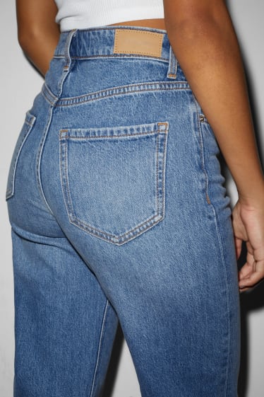 Mujer - CLOCKHOUSE - loose fit jeans - high waist - vaqueros - azul