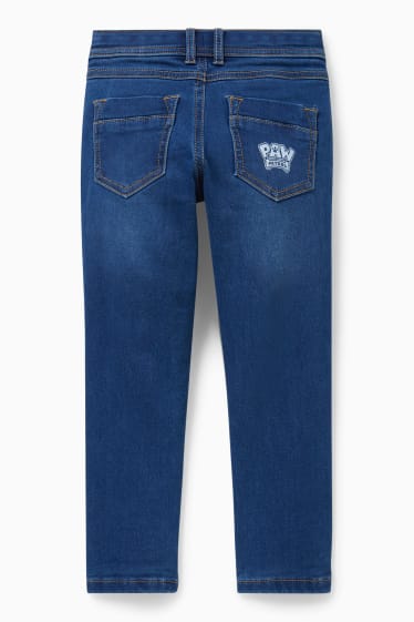 Kinderen - Paw Patrol - regular jeans - thermojeans - jog denim - jeansblauw