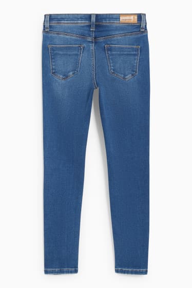 Kinder - Skinny Jeans - Thermojeans - jeansblau