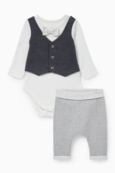 Babys - Baby-outfit - 2-delig - wit