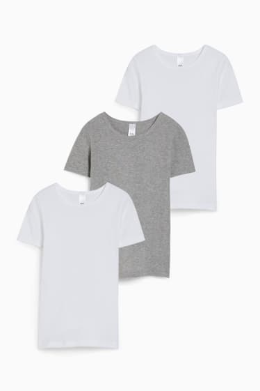 Nena - Paquet de 2 - samarreta interior - blanc/gris