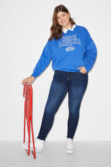 Donna - CLOCKHOUSE - skinny jeans - vita media - LYCRA® - jeans blu