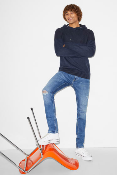 Hommes - CLOCKHOUSE - skinny jean - LYCRA® - jean bleu