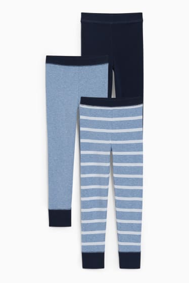 Bambini - Confezione da 3 - calzamaglia - blu scuro