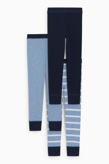 Children - Multipack of 3 - long pants - dark blue