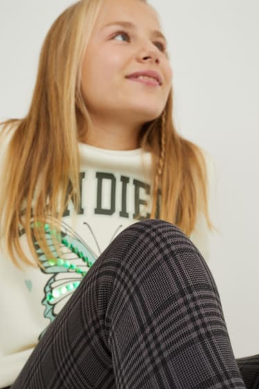 Nena - Paquet de 2 leggins tèrmics - negre/gris