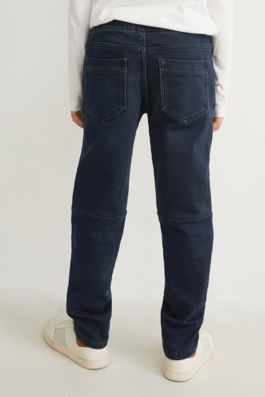 Bambini - Pantaloni termici - jeans blu