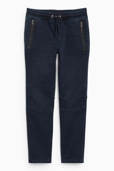 Bambini - Pantaloni termici - jeans blu