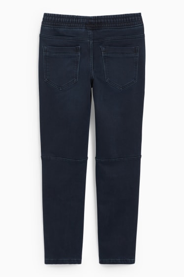 Children - Thermal trousers - blue denim