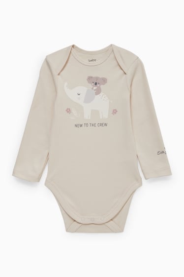 Baby Mädchen - Baby-Body - cremeweiss