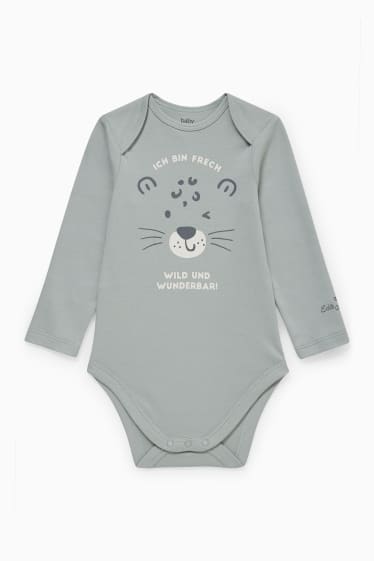 Baby Jungen - Baby-Body - hellgrün