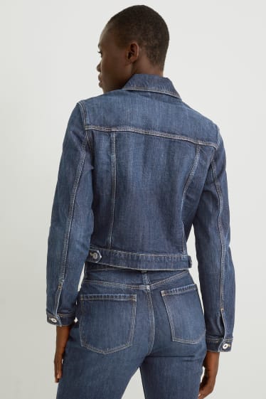Donna - Giacca di jeans - LYCRA® - jeans blu scuro