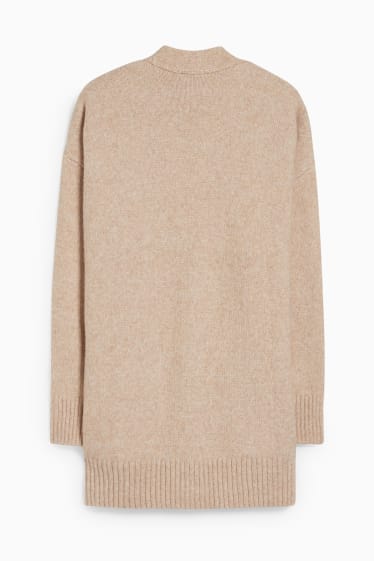 Women - Cardigan - beige-melange