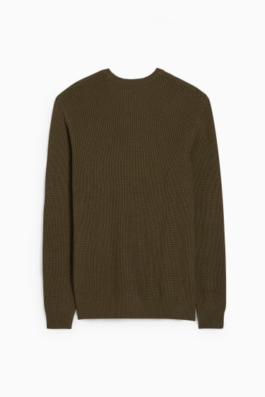 Uomo - Maglione - verde scuro