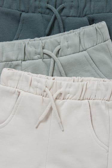 Neonati - Confezione da 3 - pantaloni sportivi neonati - beige