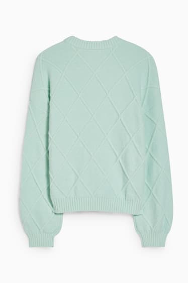 Ados & jeunes adultes - CLOCKHOUSE - pullover - vert menthe