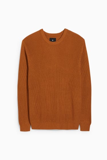 Hommes - Pull - havane