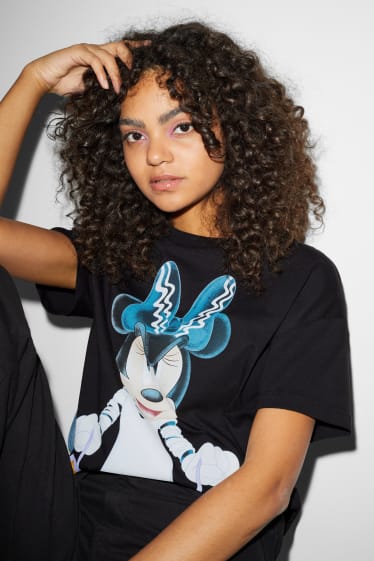 Donna - CLOCKHOUSE - t-shirt - Minnie - nero