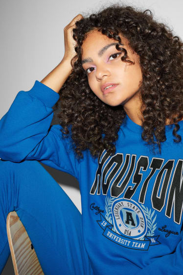Femmes - CLOCKHOUSE - sweat - bleu