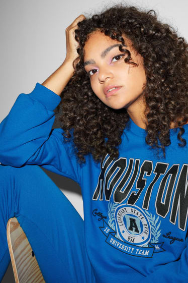 Teens & Twens - CLOCKHOUSE - Sweatshirt - blau