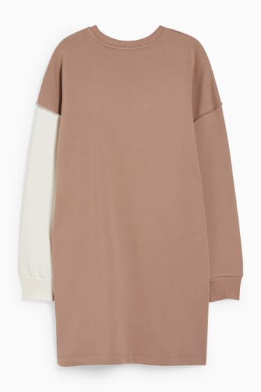 Dames - CLOCKHOUSE - sweatjurk - bruin