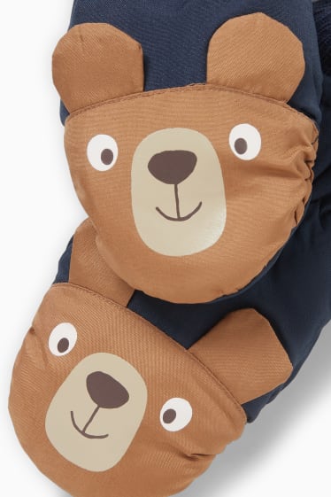 Baby Boys - Baby mittens - dark blue